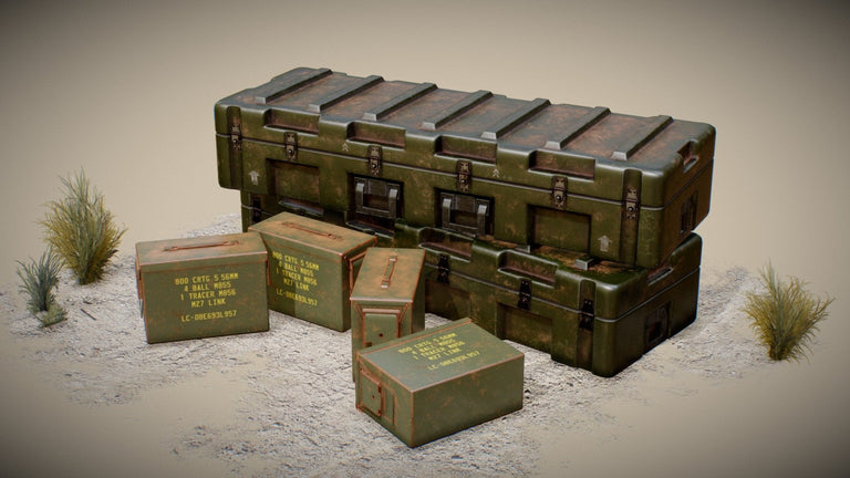 Ammo Boxes and Crates
