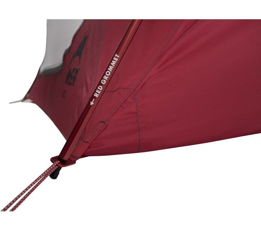 MSR tent ELIXIR 2 GREY/RED