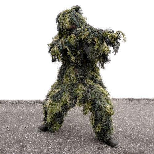MIL-TEC® disguise camouflage Ghillie Suit WOODLAND 4pcs