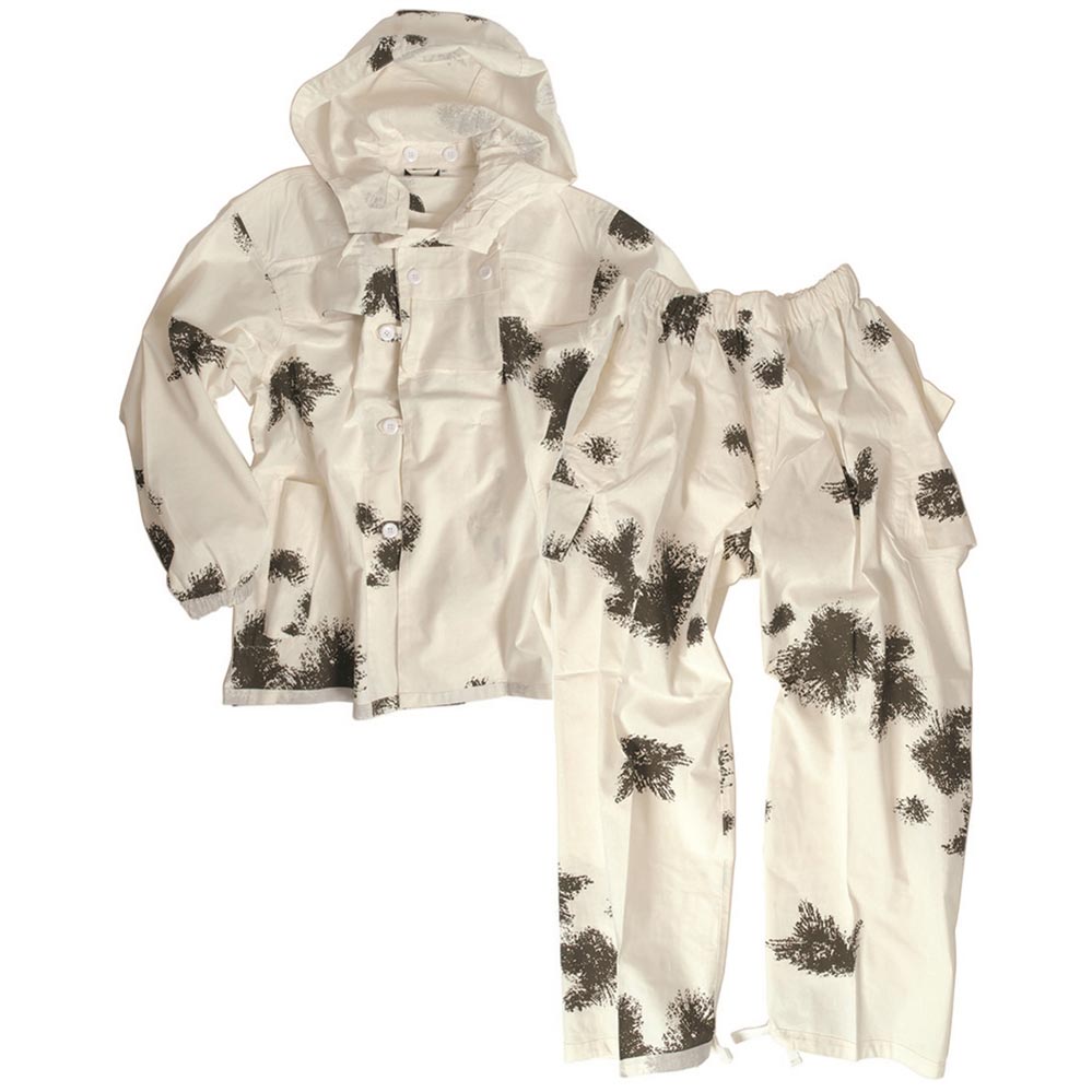 Bundeswehr BW Cotton 2pcs Suit SNOW CAMO
