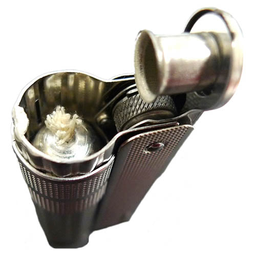 Original IMCO Petrol Lighter SILVER