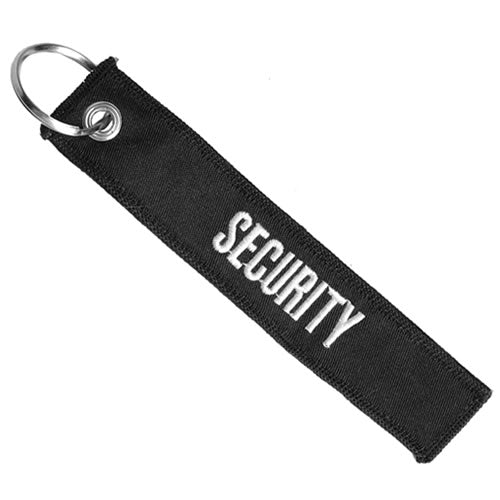 MIL-TEC® keychain 'SECURITY' BLACK