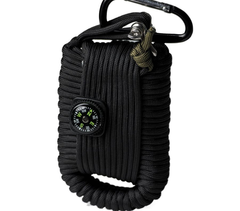 MIL-TEC® survival Kit PARACORD BLACK