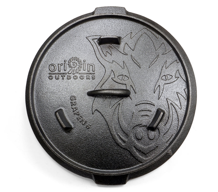 Origin Outdoors iron Pot GRAPEN 12 l