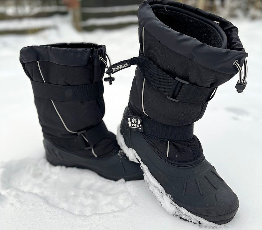 101INC winter boots for snow with Thinsulate insole