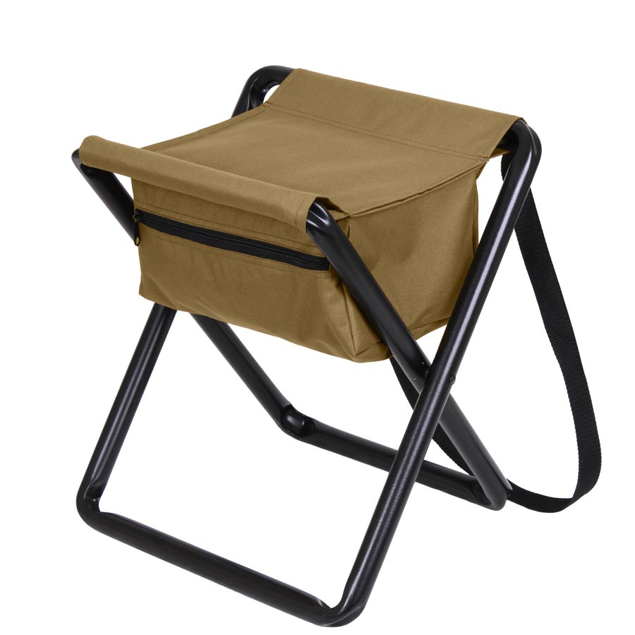 ROTHCO deluxe folding chair with bag coyote