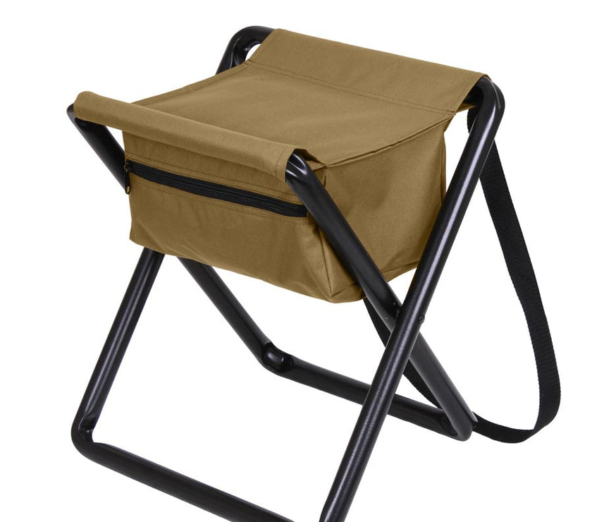 ROTHCO deluxe folding chair with bag coyote
