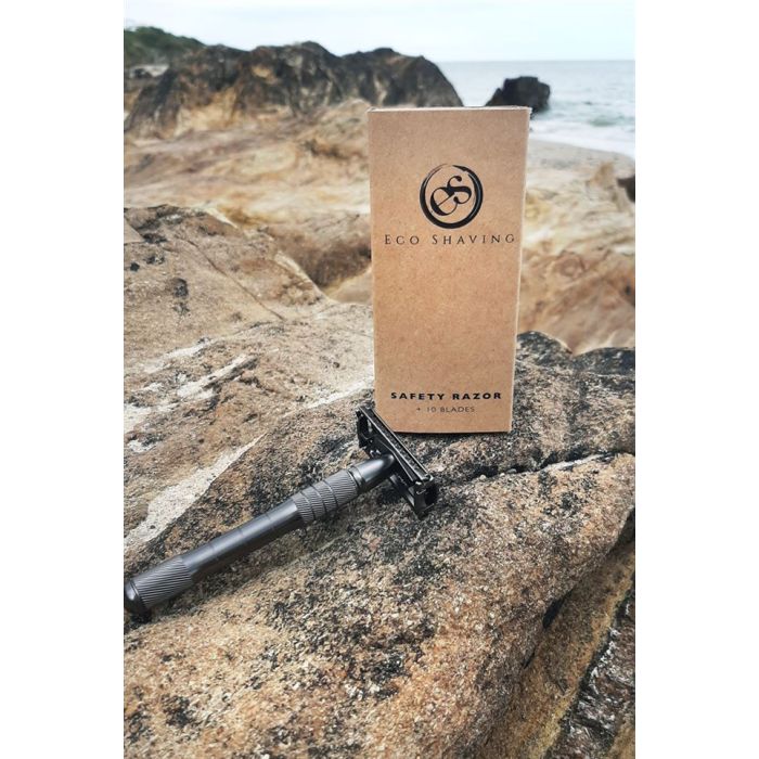 Eco Shaving Butterfly Safety Razor - Gun Metal