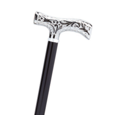 Embossed Leaf Handle Dress Cane