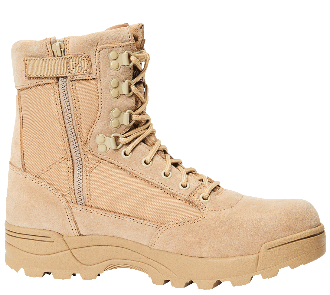 TACTICAL BOOTS ZIPPER