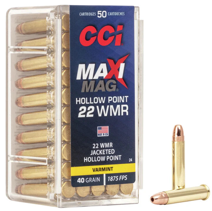 CCI .22 WMR Maxi Mag HP