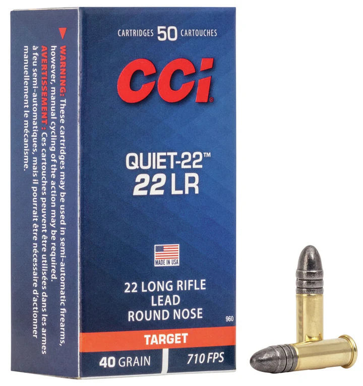 CCI .22LR Quiet LRN