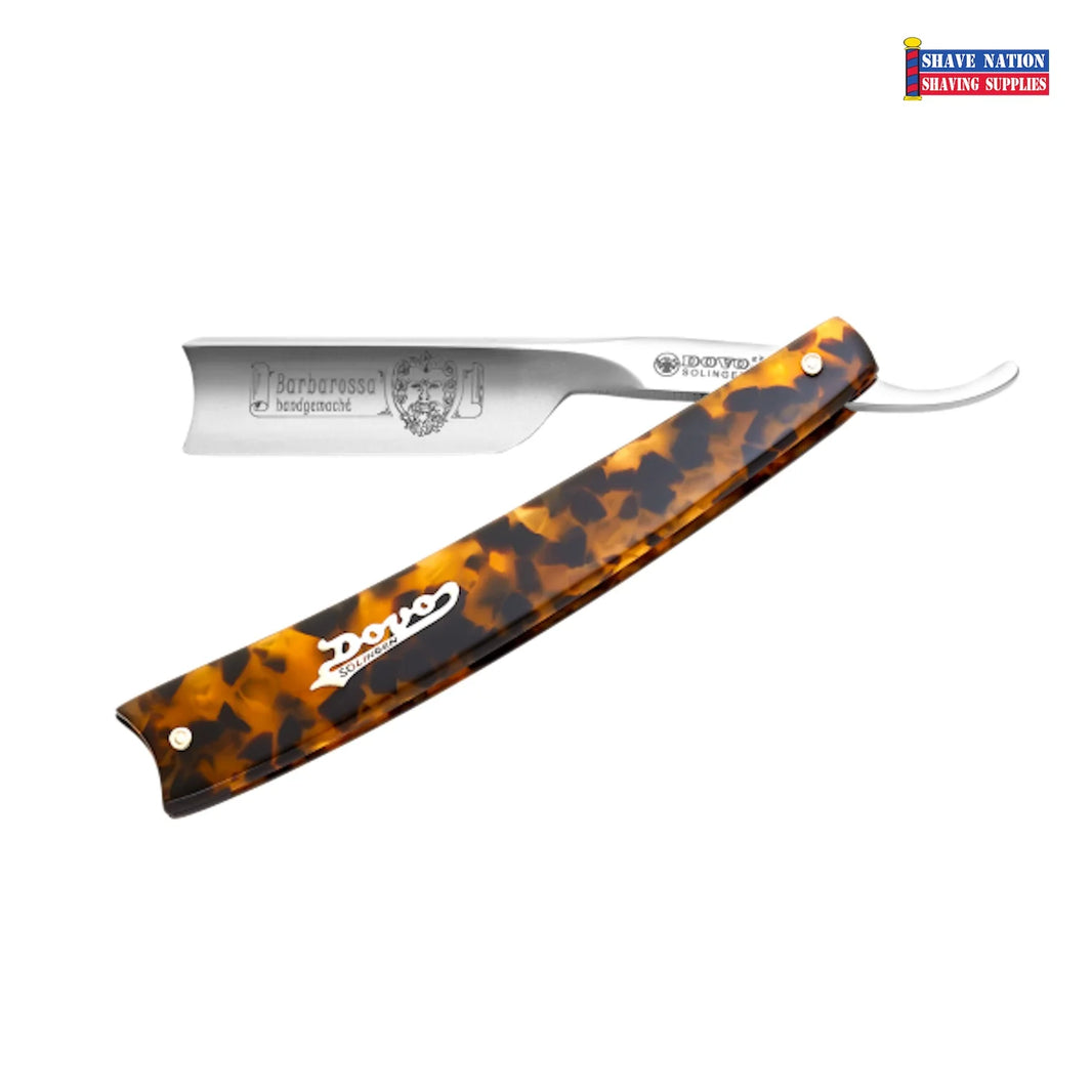 Dovo Straight Razor Barbarossa 5/8" - Spanish Point Short Blade