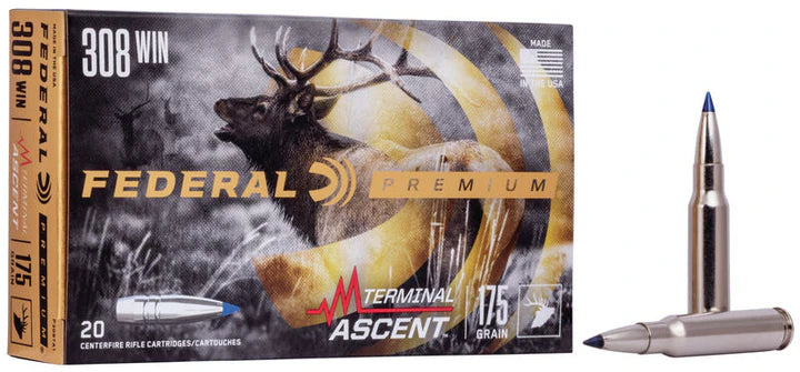 Federal Terminal Ascent 308 Win