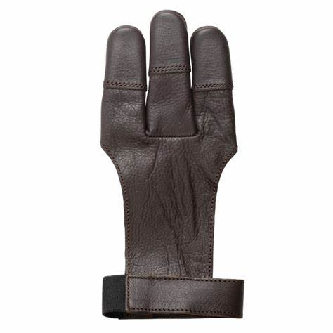 Archery Leather Shooting Glove Medium