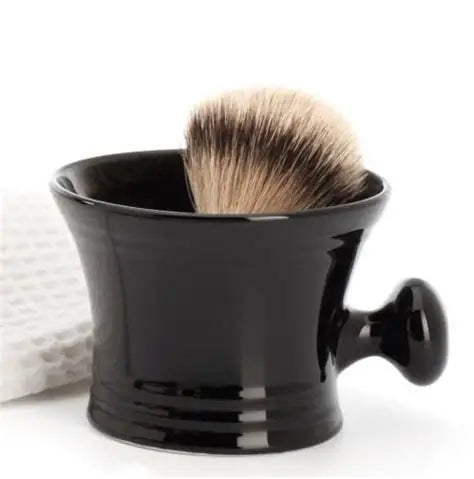 Mühle Black Porcelain Shaving Mug