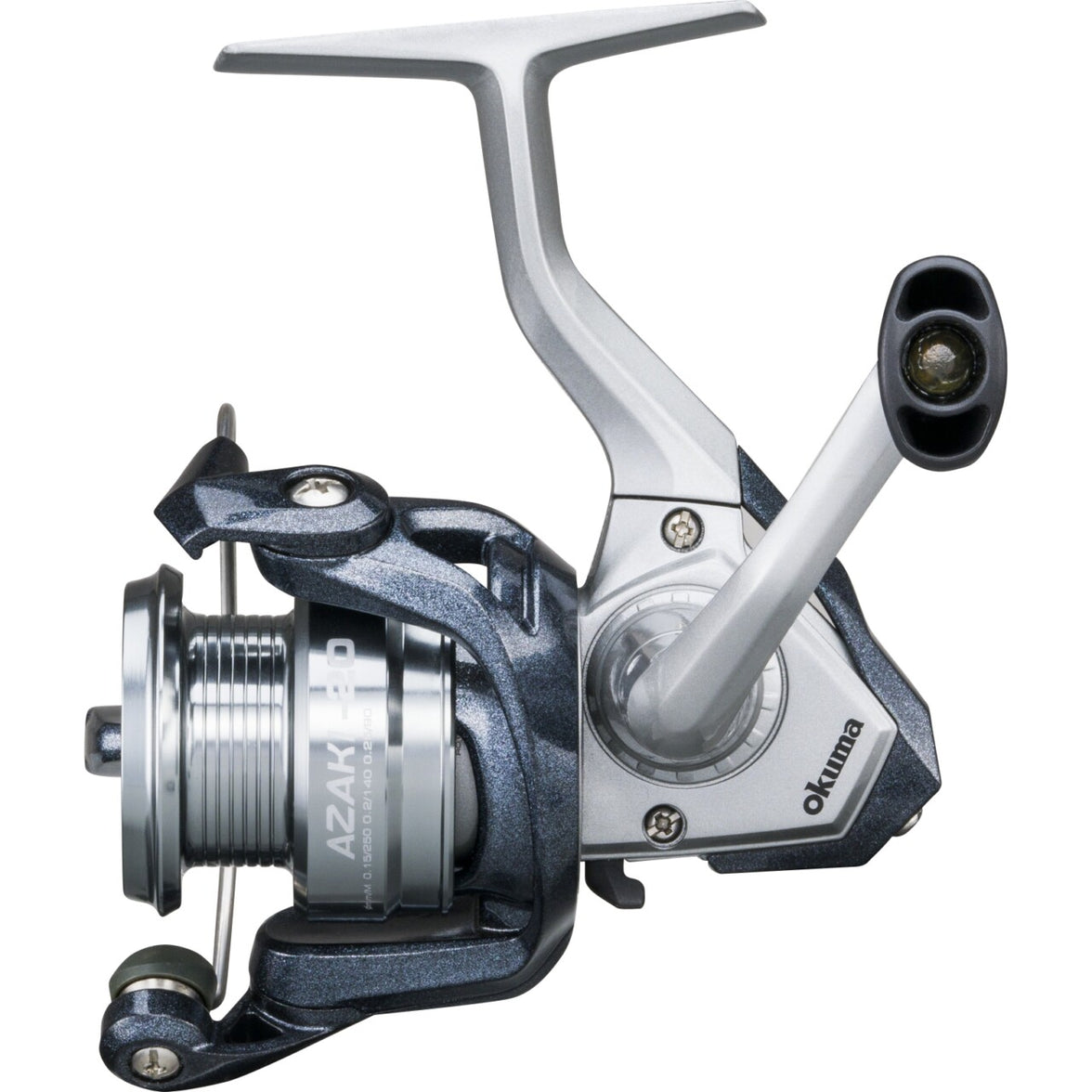 OKUMA AZAKI-40-BRAIDED W/LINE SPIN REEL