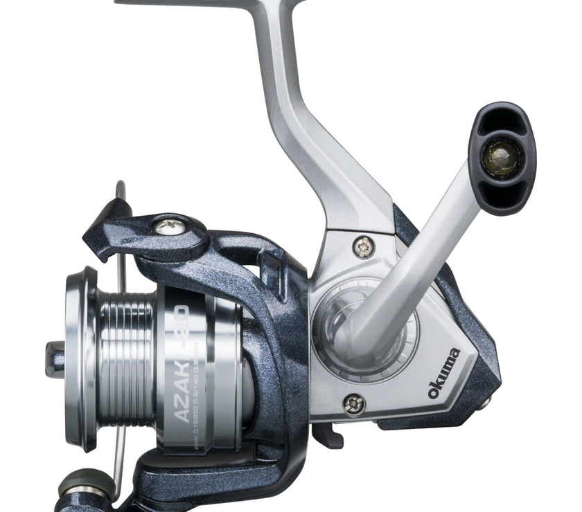 OKUMA AZAKI-40-BRAIDED W/LINE SPIN REEL