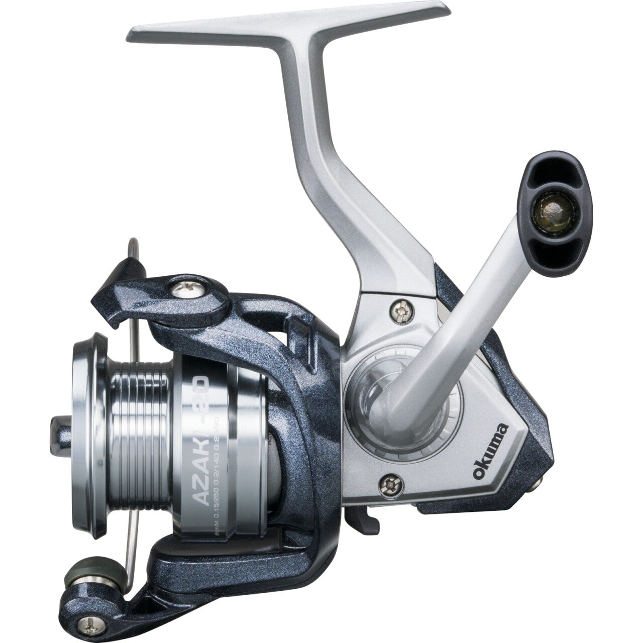 okuma 40s reel OKUMA AZAKI-40-BRAIDED W/LINE SPIN REEL