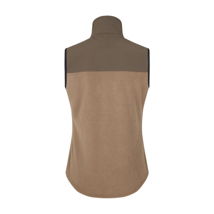 Ladies Hybrid Fleece Vest