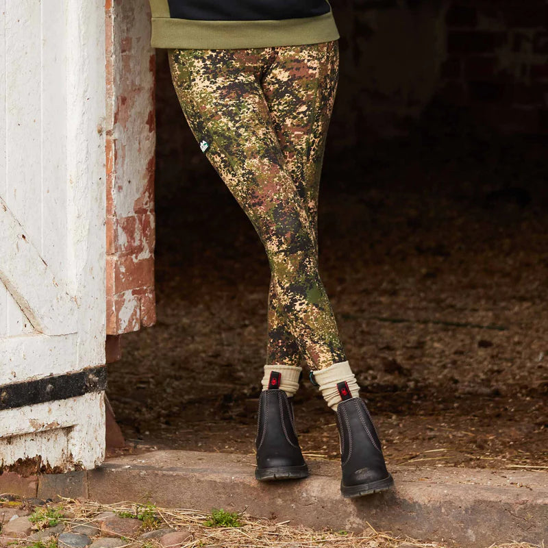 Ladies Infinity Leggings Camo