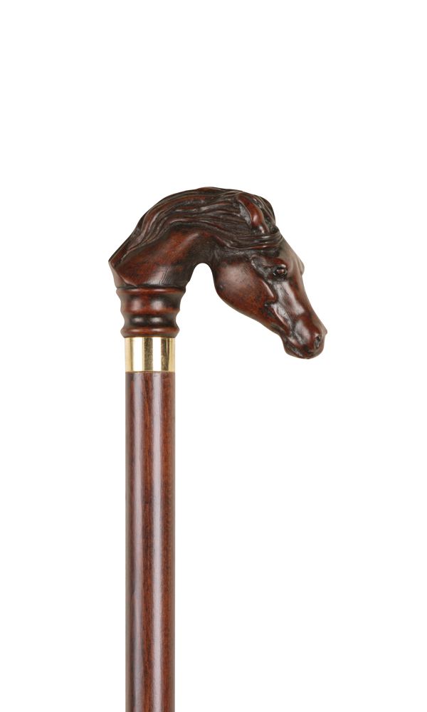Horse Moulded Top Collectors Stick