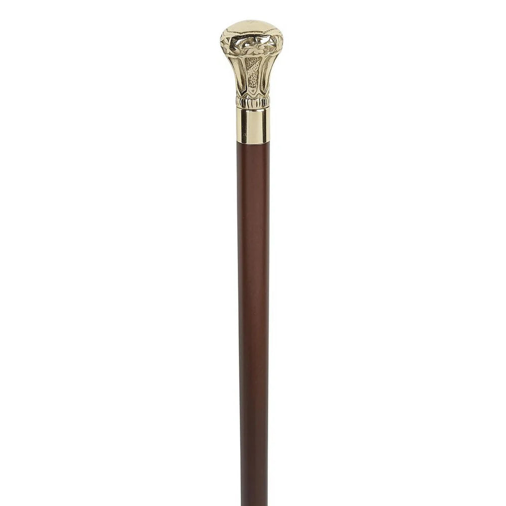 Brass Crown Collectors Stick