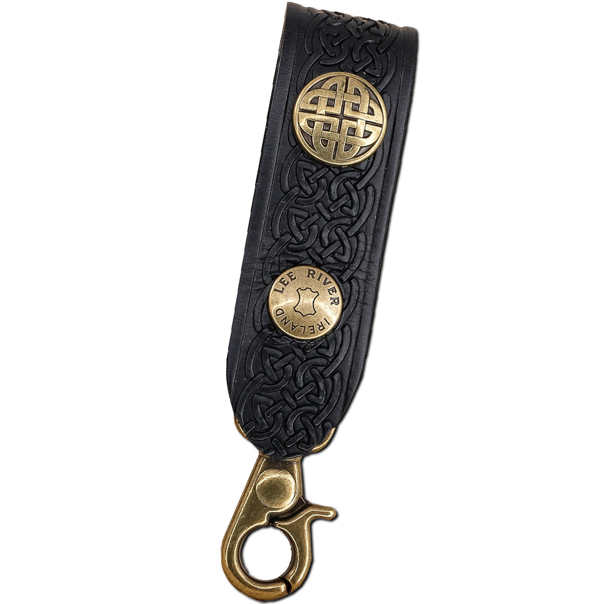 Old Brass Fob Ring