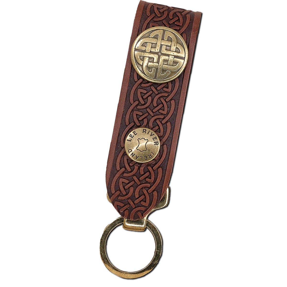 Old Brass Fob Ring