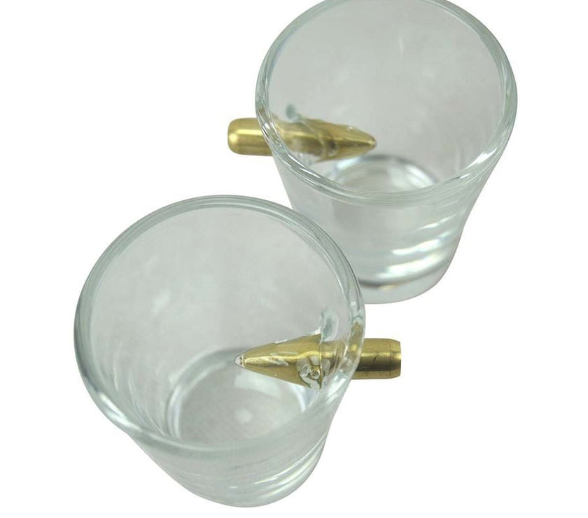 KOMBAT BULLET SHOT Glass Set 2 pieces