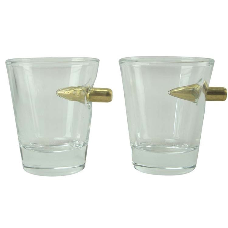 KOMBAT BULLET SHOT Glass Set 2 pieces