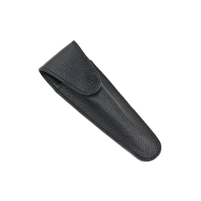 Parker LP2 Leather Straight Razor Pouch - Black