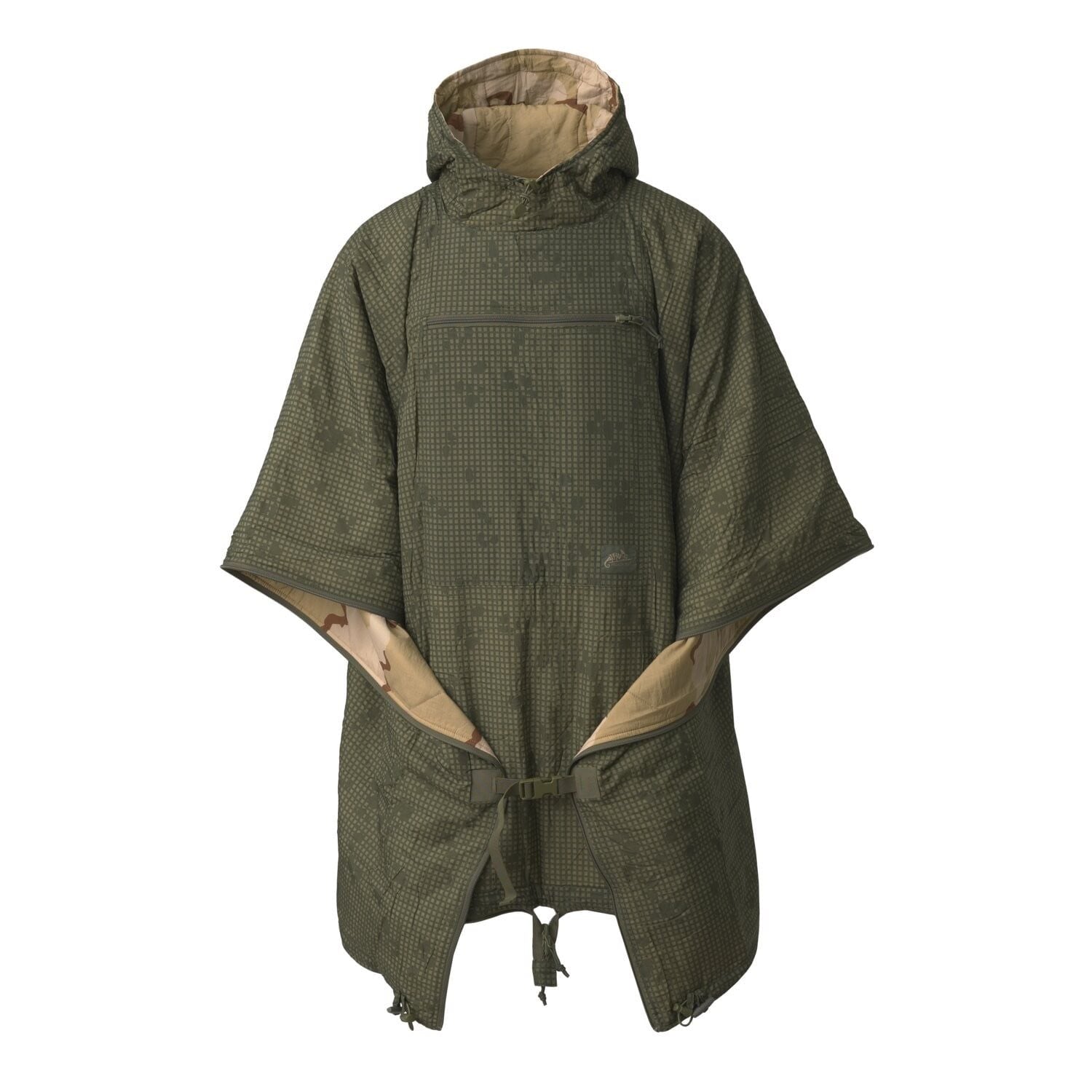 Helikon-Tex® poncho SWAGMAN ROLL Reversible DESERT NIGHT CAMO/US DESERT