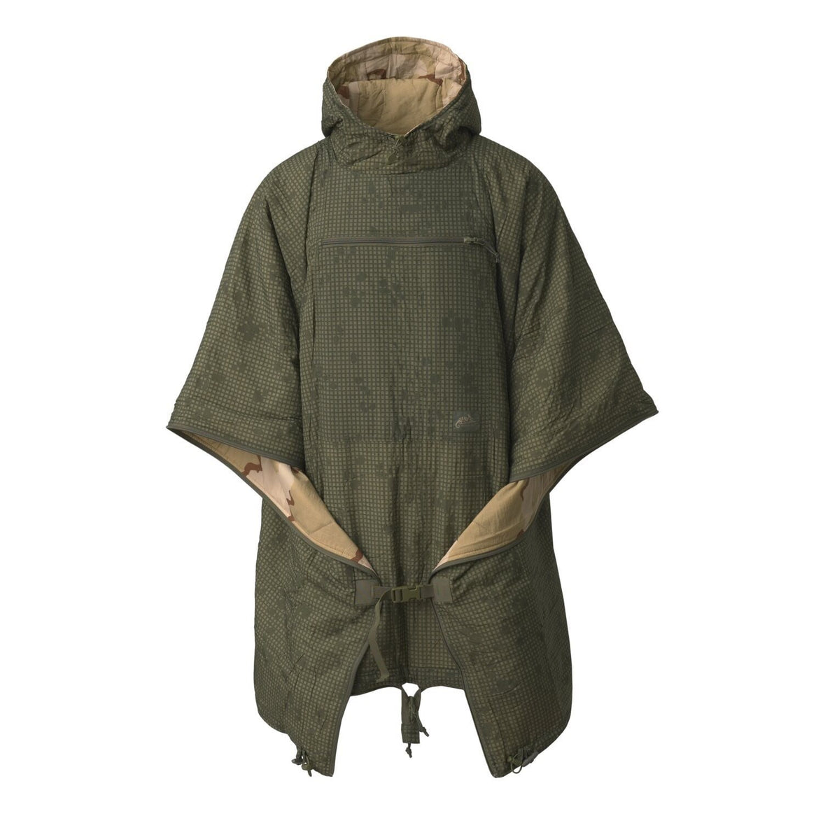 Helikon-Tex® poncho SWAGMAN ROLL Reversible DESERT NIGHT CAMO/US DESERT