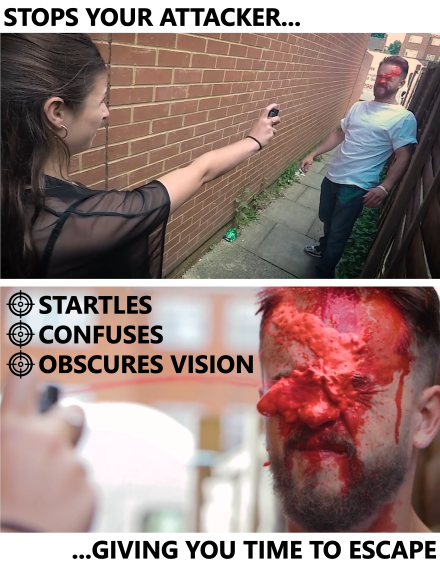 40mL 'Flip-Top' Farb-Gel-Spray