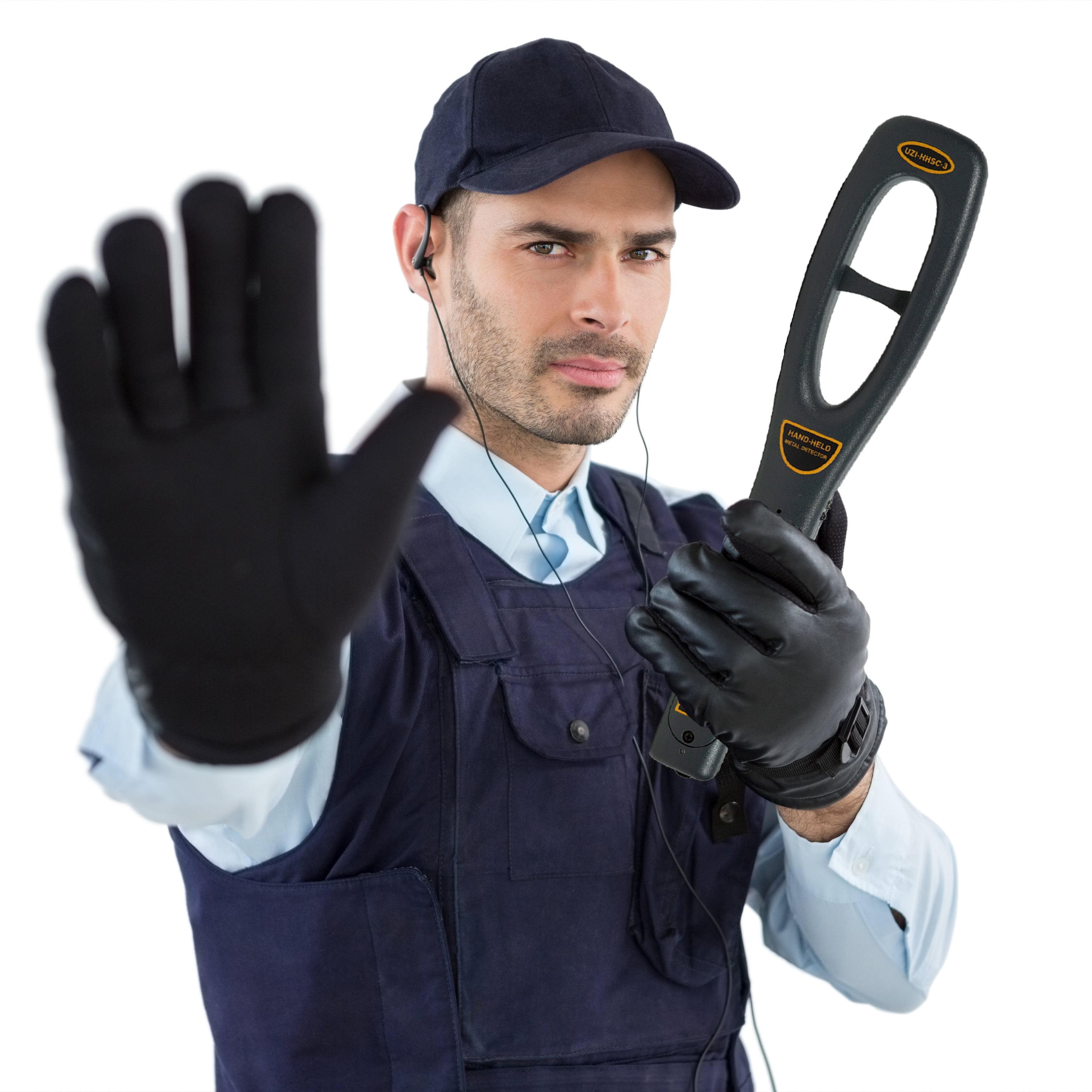 UZI HHSC-3 Handheld Metal Detector BLACK