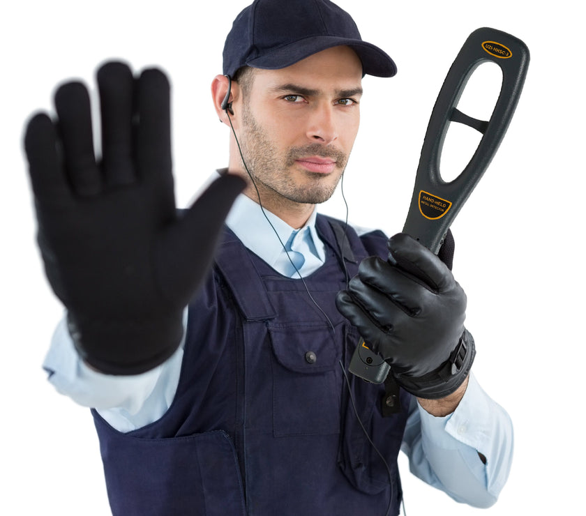 UZI HHSC-3 Handheld Metal Detector BLACK